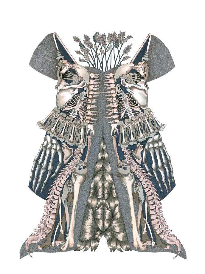 le dernier bal - Illustration du livre La garde-robe. Edition Thierry Magnier_2010